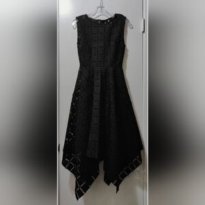 Asilio Black Textured Dress